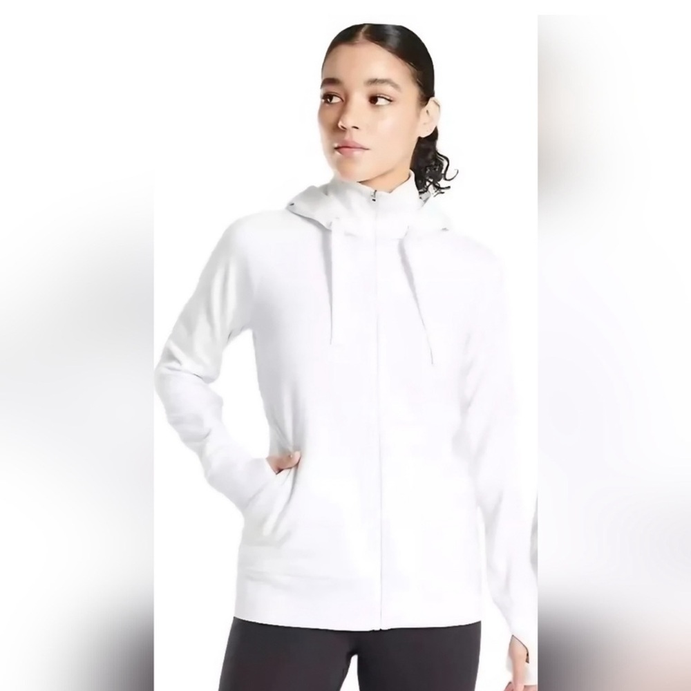 Athleta Women's Classic White Hoodie